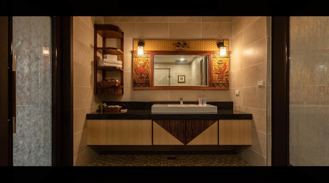 山花映水紅莊園民宿 Apartment Yuemei Luaran gambar