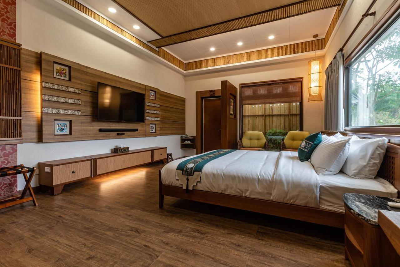 山花映水紅莊園民宿 Apartment Yuemei Luaran gambar